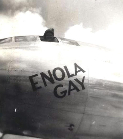 Head out of the Enola Gay